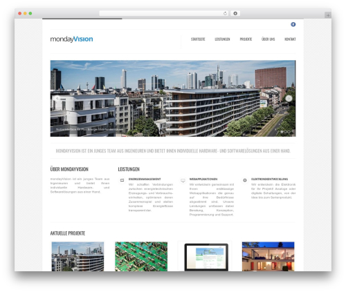 SmartVision theme WordPress - mondayvision.de