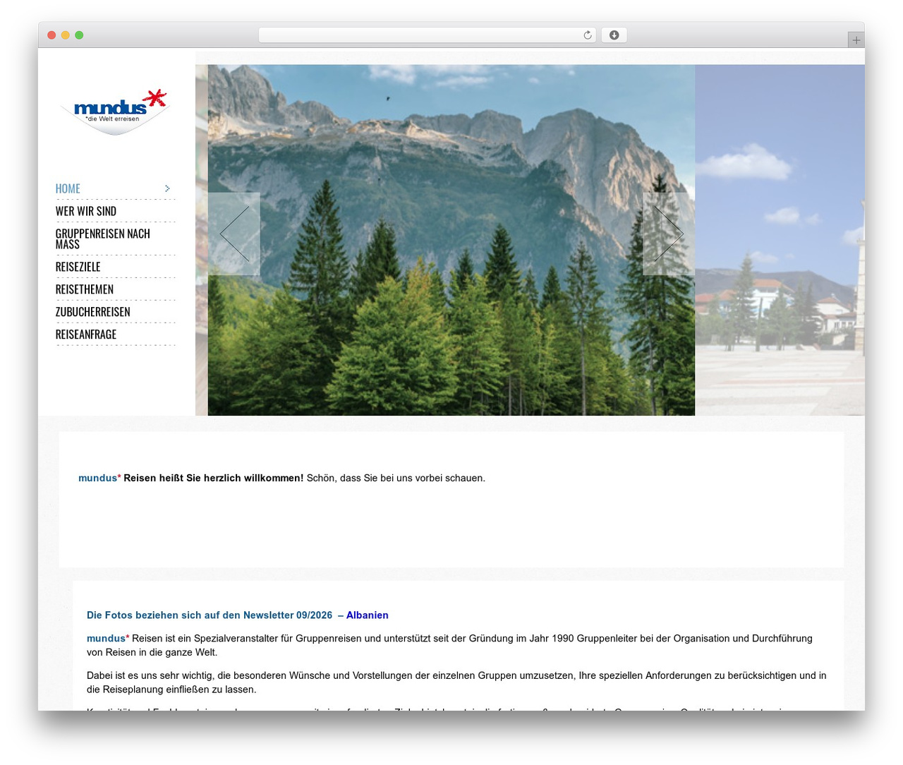 Socha Responsive Theme WordPress theme - mundus.de