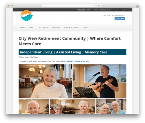 Theme WordPress Beaver Builder Theme - cityviewretirement.com