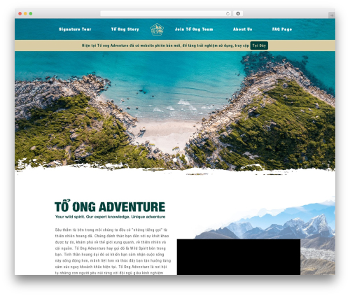 Setsail tours WordPress plugin - toongadventure.vn