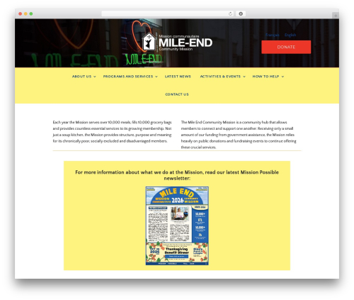 Theme WordPress Daily Observer - mileendmission.org