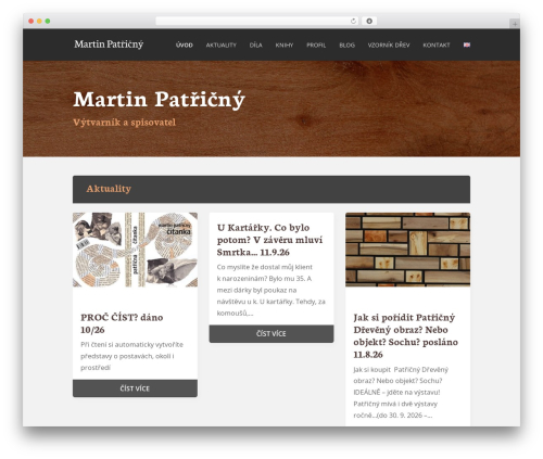 Theme WordPress Divi - patricny.com