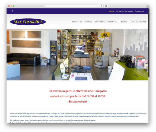 Theme WordPress Electrify - maxcolordue.it