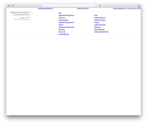Uncode WordPress theme - hebammenpraxis-stuttgart.de