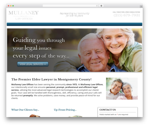 Wp testimonials WordPress plugin - montgomerycountyelderlawyer.com