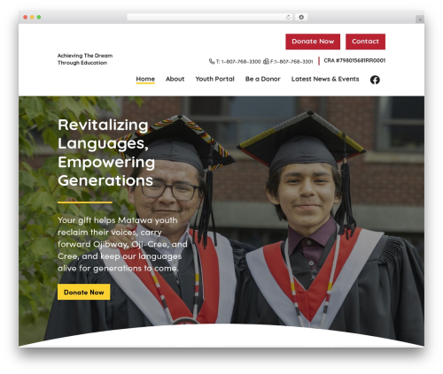 WordPress theme Arcadia - achievingthedream.ca
