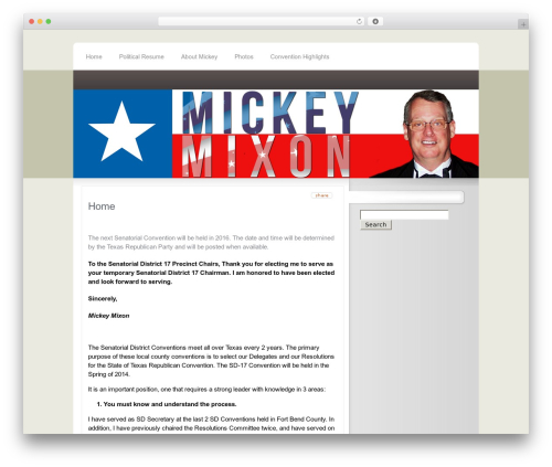 WordPress theme InterPhase - mickeymixon.net