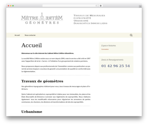 Toggler WordPress plugin - metre-a-metre.fr