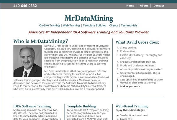WordPress theme MrDataMining Responsive