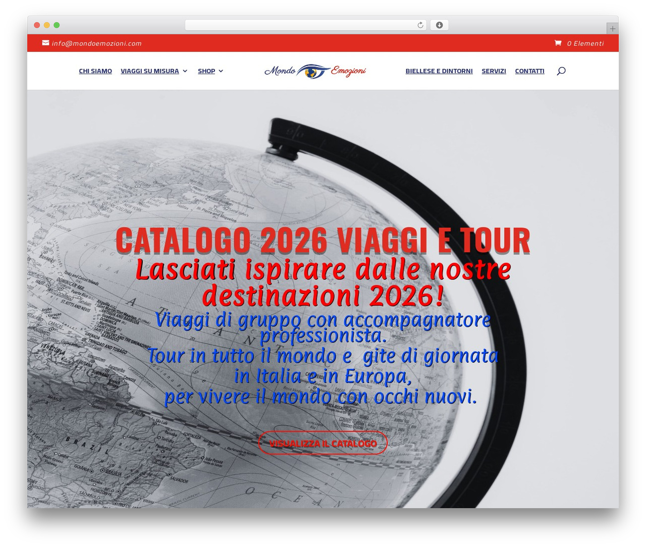 WordPress website theme Divi - mondoemozioni.com