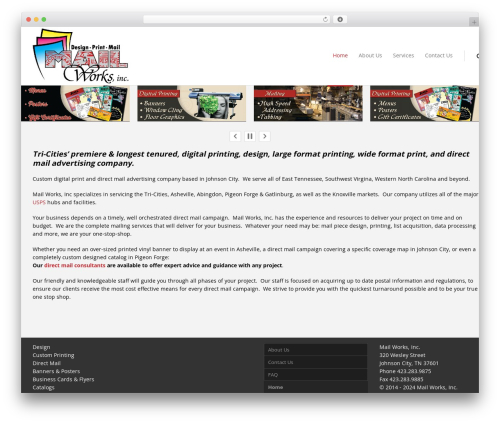 Showbiz WordPress plugin - mailworksinc.com