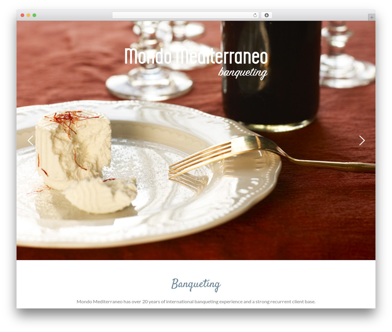 Create WordPress theme - mondomediterraneo.com