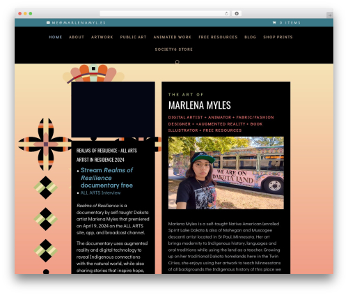 Divi WordPress theme - marlenamyl.es