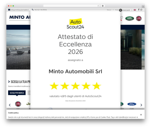 GestionaleAuto.com theme WordPress - mintoautomobili.it