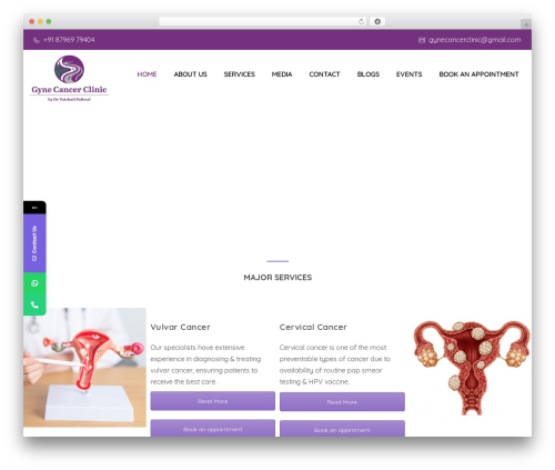 Designthemes procedure addon WordPress plugin - gynecancerclinic.com