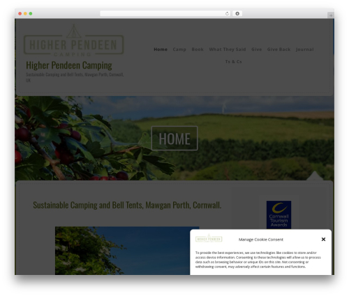 Video WordPress plugin - higherpendeencamping.com
