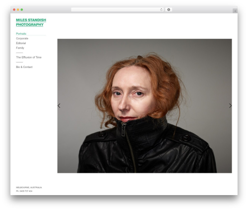 Skylab WordPress theme - milesstandishphotography.com
