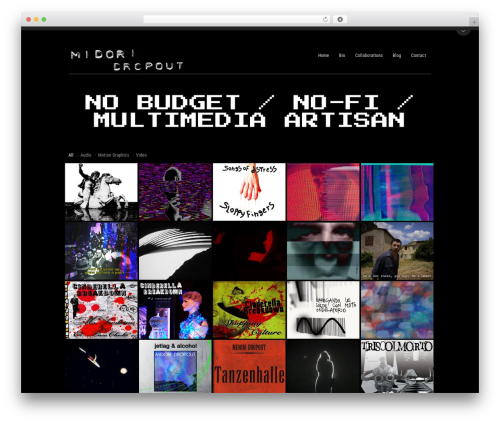 Theme WordPress Aware - midoridropout.net