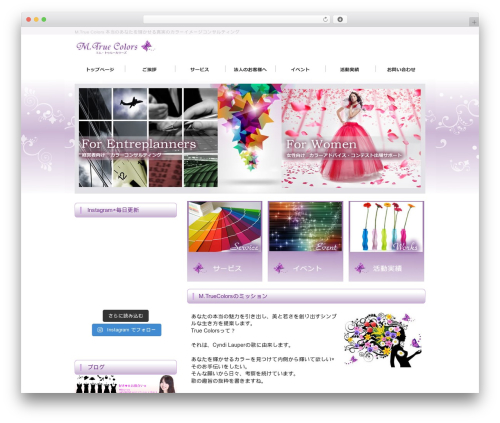 Theme WordPress theme025 - mcolor.info