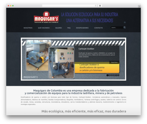 Theme WordPress Mondeo - maquigars.com