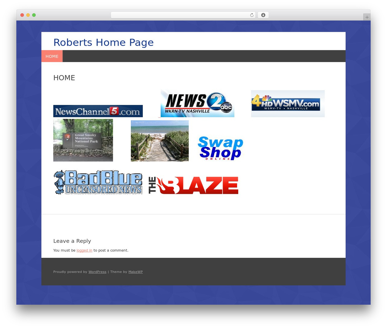Typal.makewp005 theme WordPress - mcconnellii.com