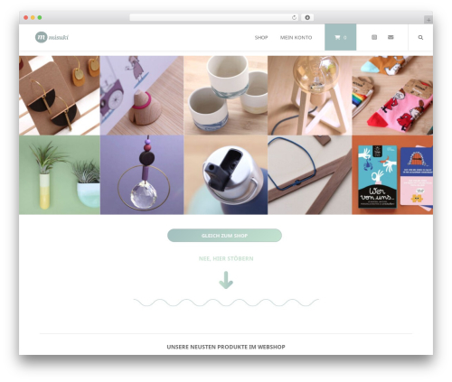 WordPress Theme Atomion WordPress ecommerce theme - misuki.de