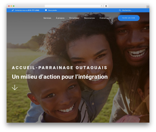 WordPress theme Distantheme - apo-qc.org