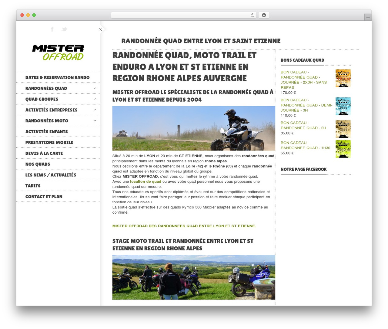 WordPress theme Division - misteroffroad.fr