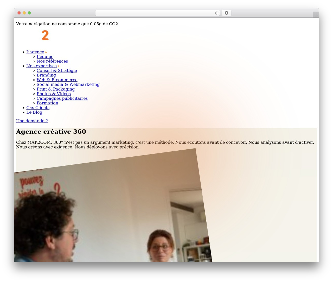 WordPress theme mak2com - mak2com.fr