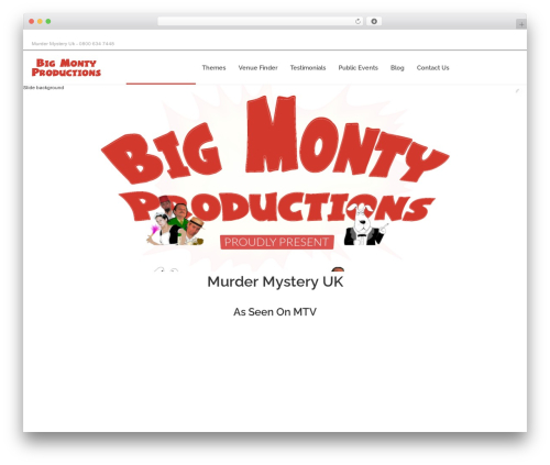 WP theme Beep - murdermysteryuk.co.uk