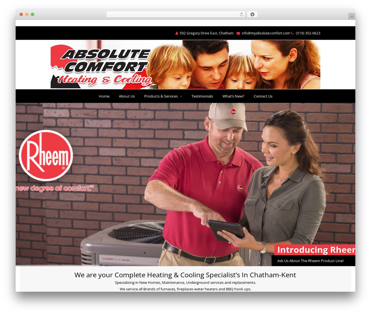 Absolute WordPress theme - myabsolutecomfort.com Absolute WordPress theme - myabsolutecomfort.com