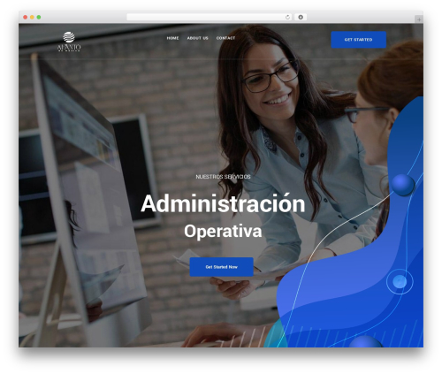 Buscom WordPress theme - altdemexico.com