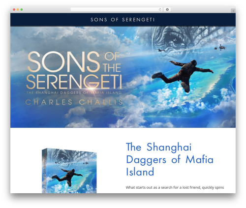 Create WordPress theme - sonsofserengeti.com