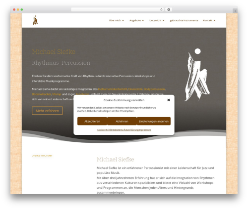 Divi WordPress theme - michael-siefke.de