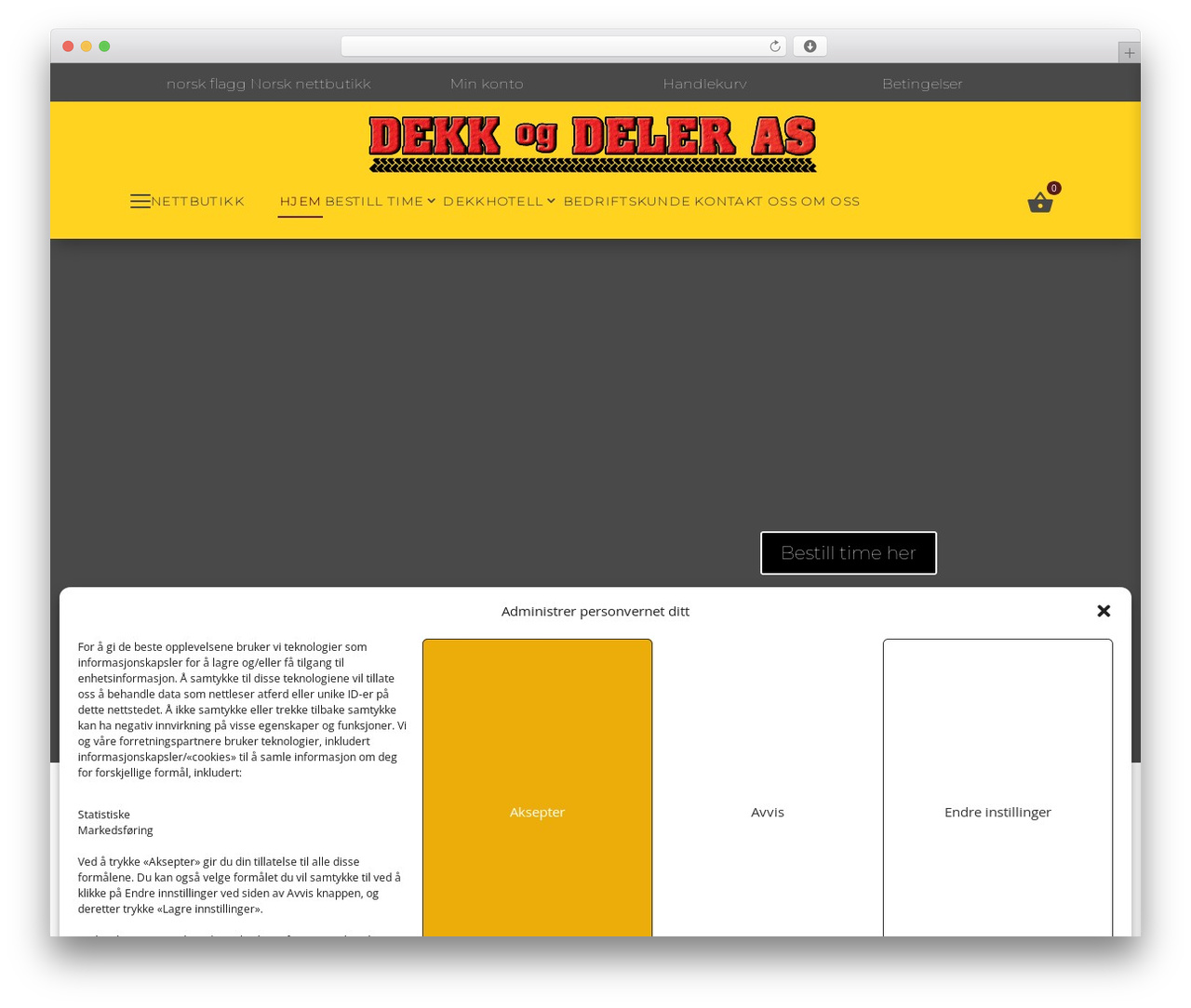 Divi WordPress website theme - dekkogdeler.com