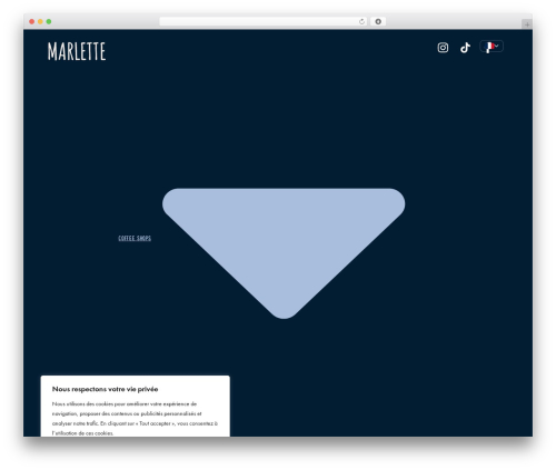 GeneratePress WordPress theme - marlette.fr