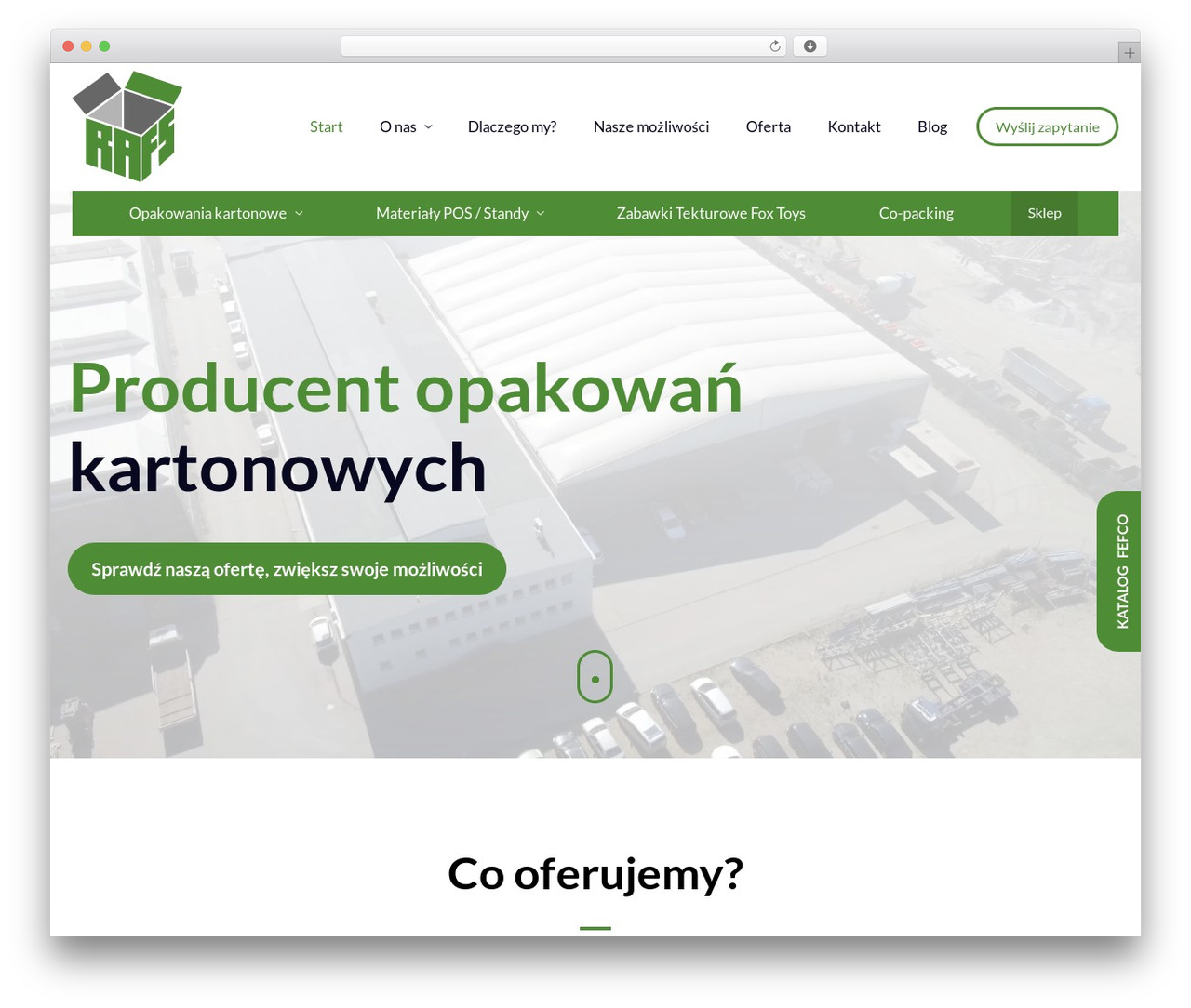 Rafs Pro theme WordPress - rafs.pl