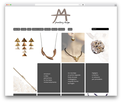 Grid Theme Responsive WordPress theme - mh-gioielli.com