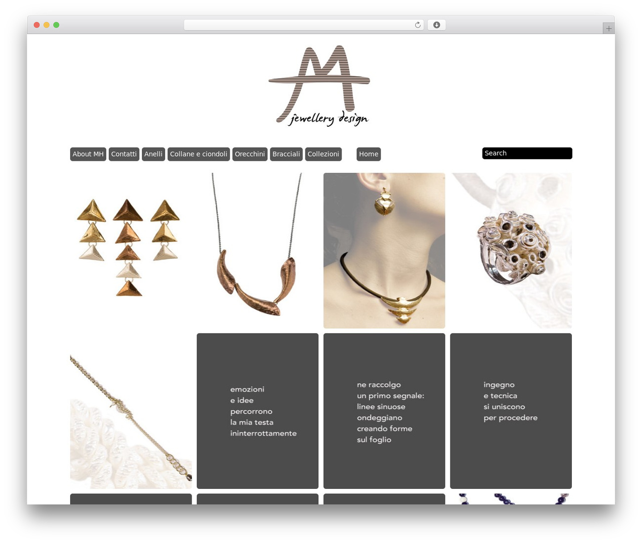 Grid Theme Responsive WordPress theme - mh-gioielli.com