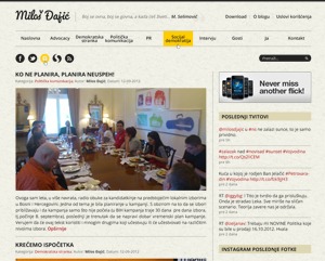 Grid WordPress theme by MWEB
