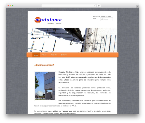 paco WordPress theme - modulama.com