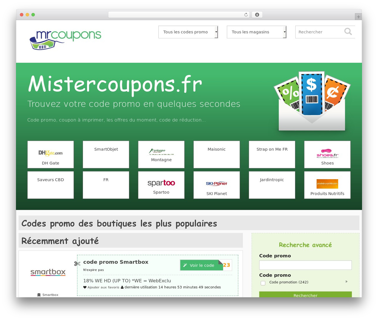 Responsive Coupon Theme WordPress theme - mistercoupons.fr Responsive Coupon Theme WordPress theme - mistercoupons.fr