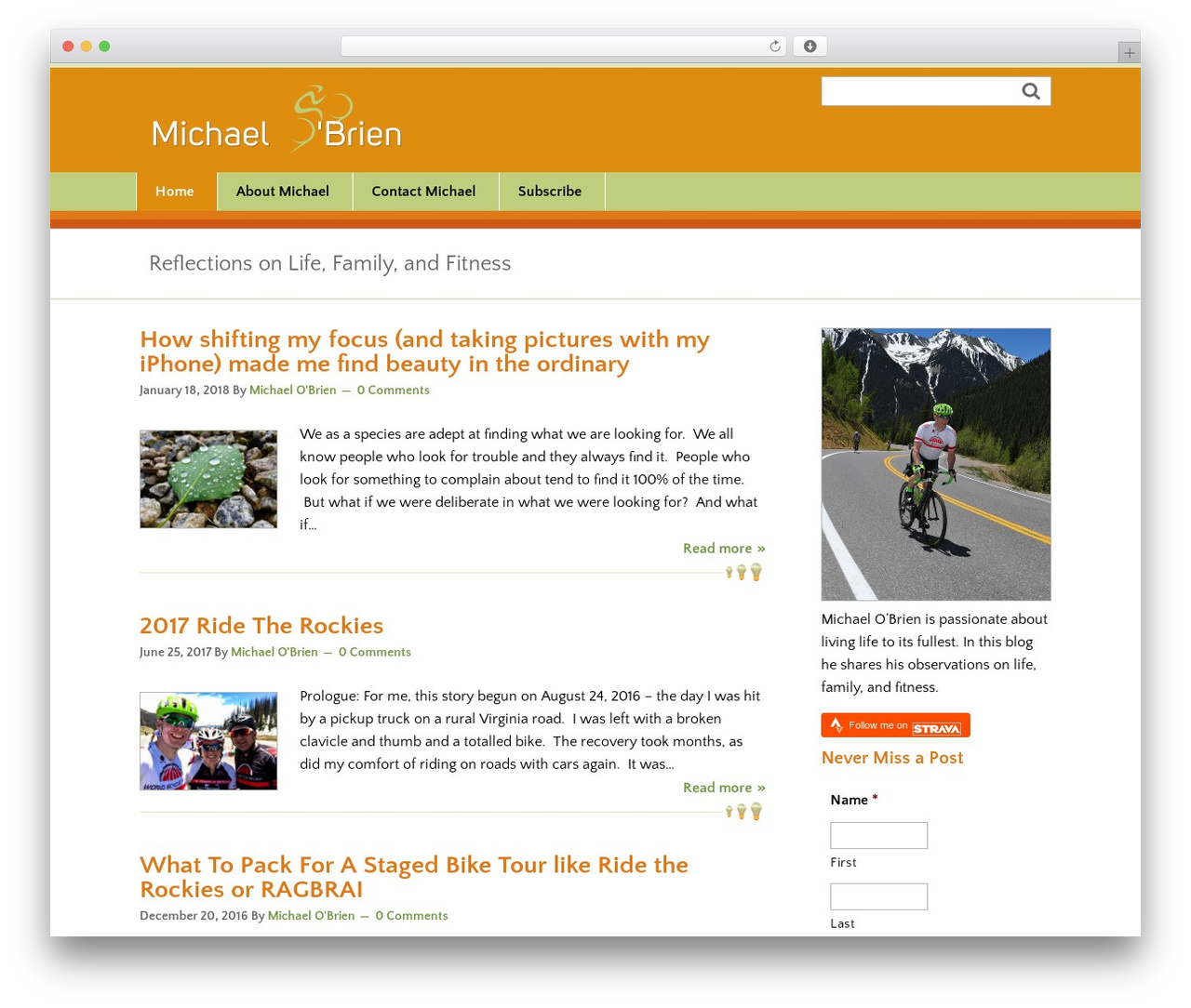 Tailor Made theme WordPress - michael-obrien.com. Tailor Made theme WordPress - michael-obrien.com.