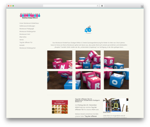 Theme WordPress Infinity - montessori-s-mitte.de