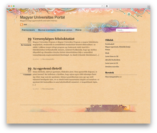 Theme WordPress Koi - mup.hu
