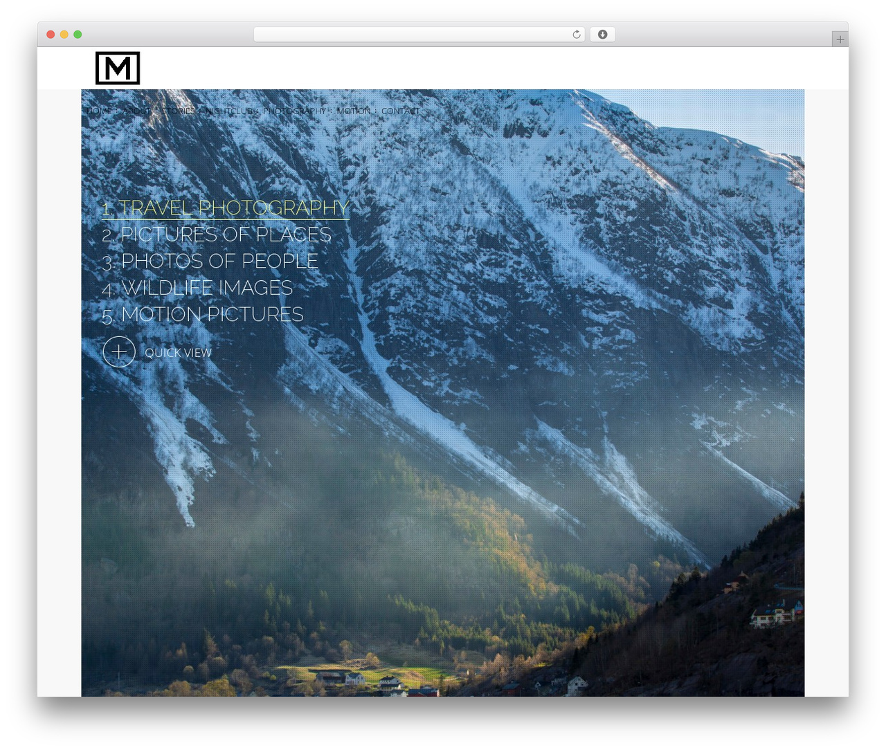 Trend WordPress theme - michael-oconnor.co.uk