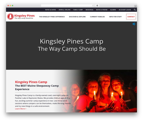 WordPress theme Webfix - kingsleypines.com