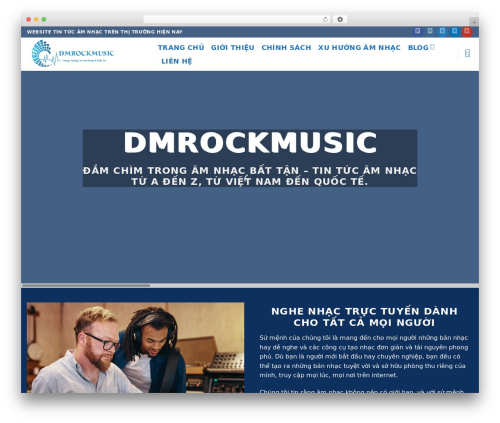WordPress theme Flatsome - dmrockmusic.com