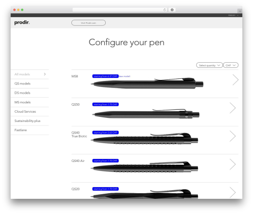 Best WordPress theme Bootstrap Basic4 - configurator.prodir.com