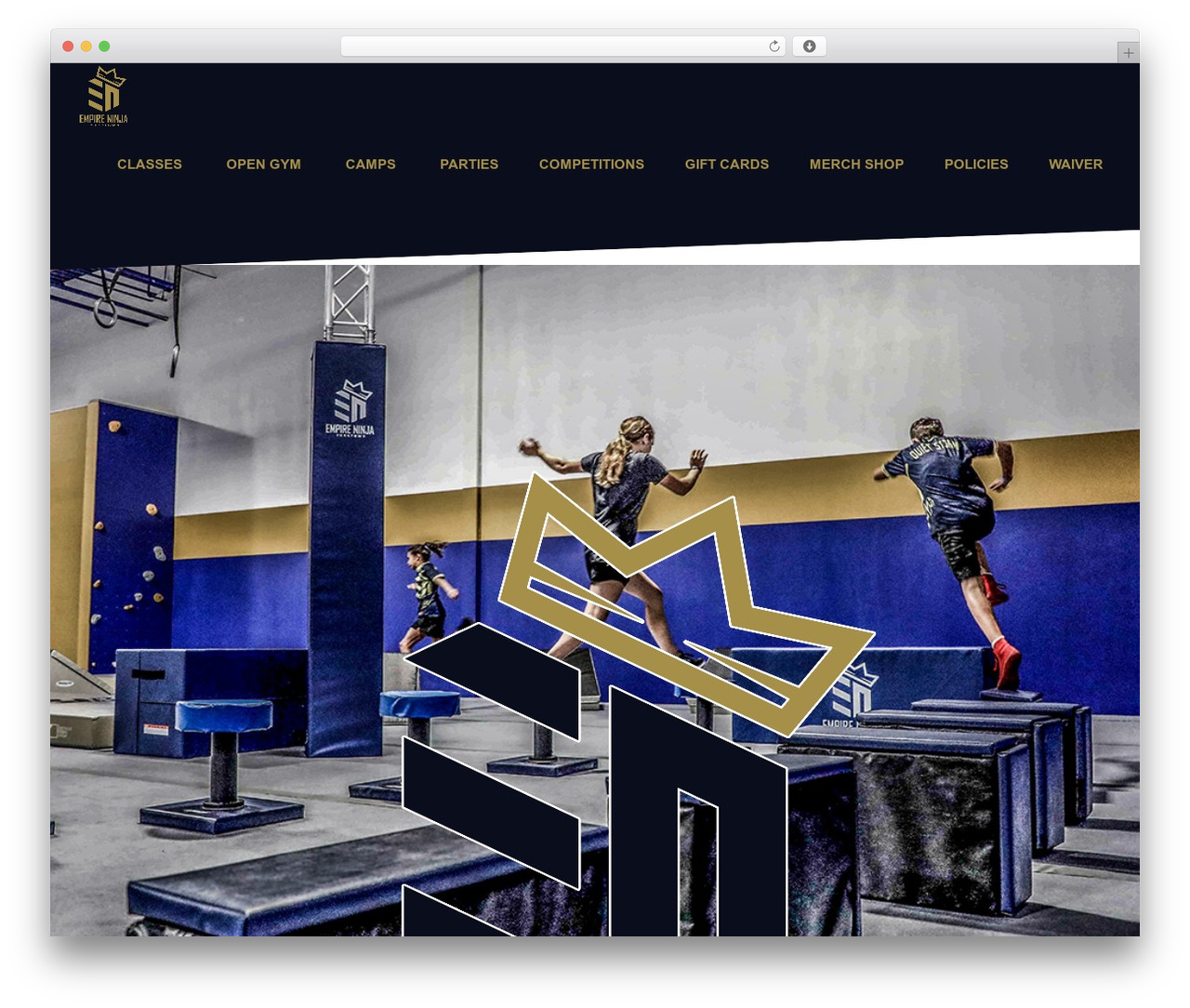 Dance Studio WordPress theme - empire.ninja